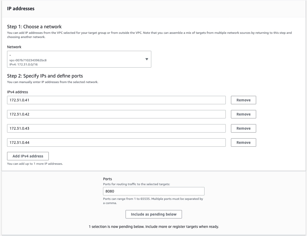 AWS VPC service page